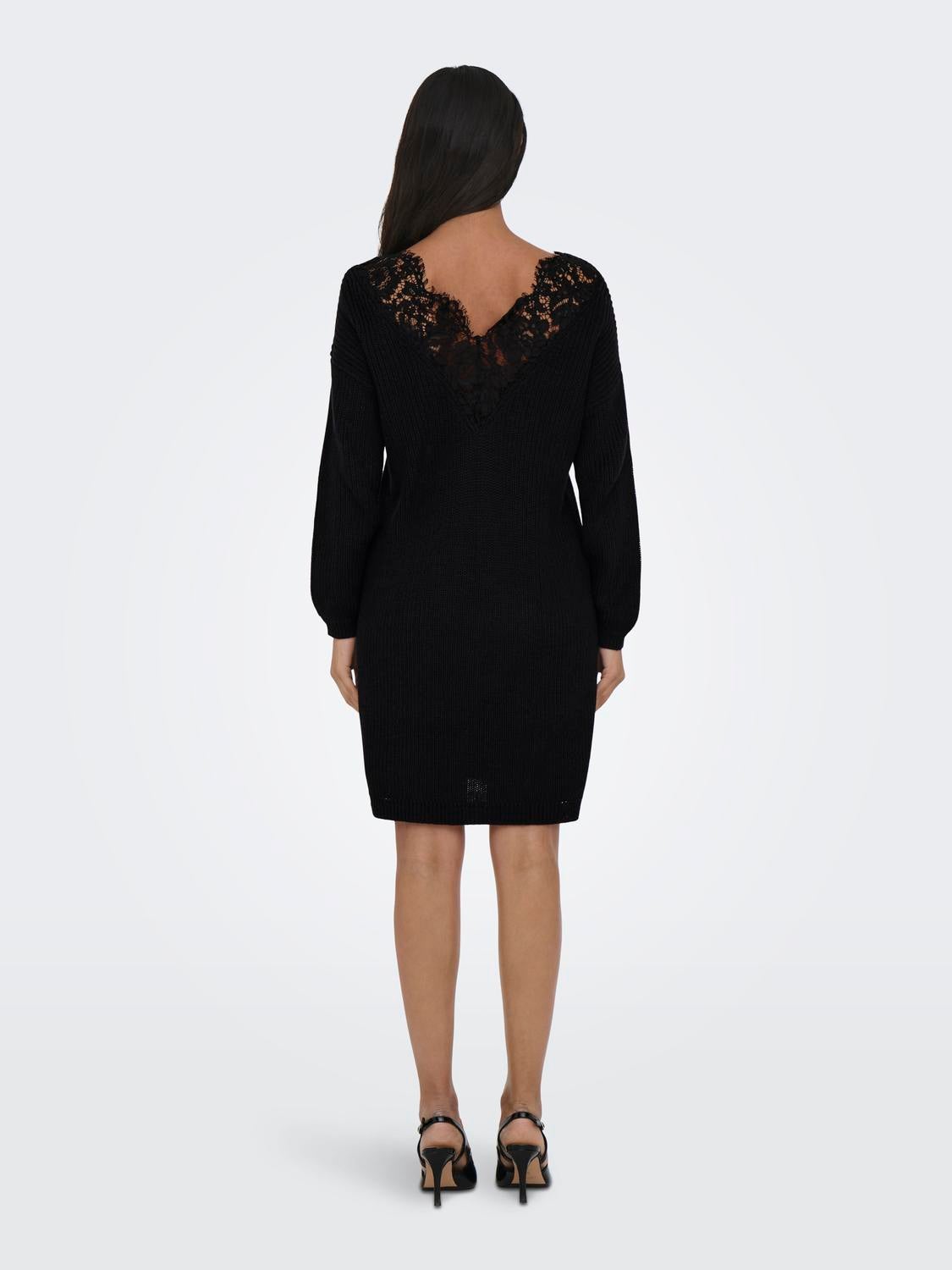 ONLXENIA Langes Kleid Black