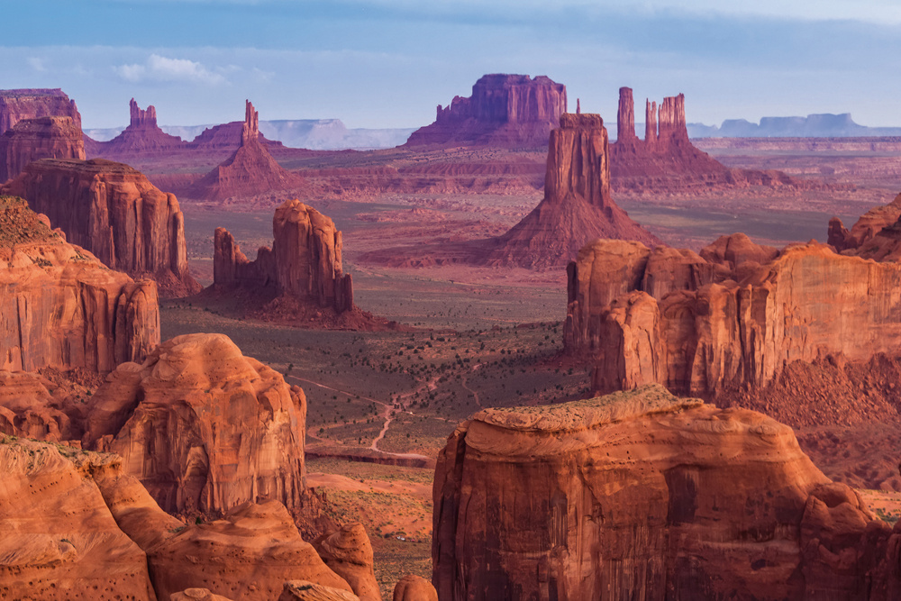 Akustikbild MONUMENT VALLEY 80x120cm, 7kg