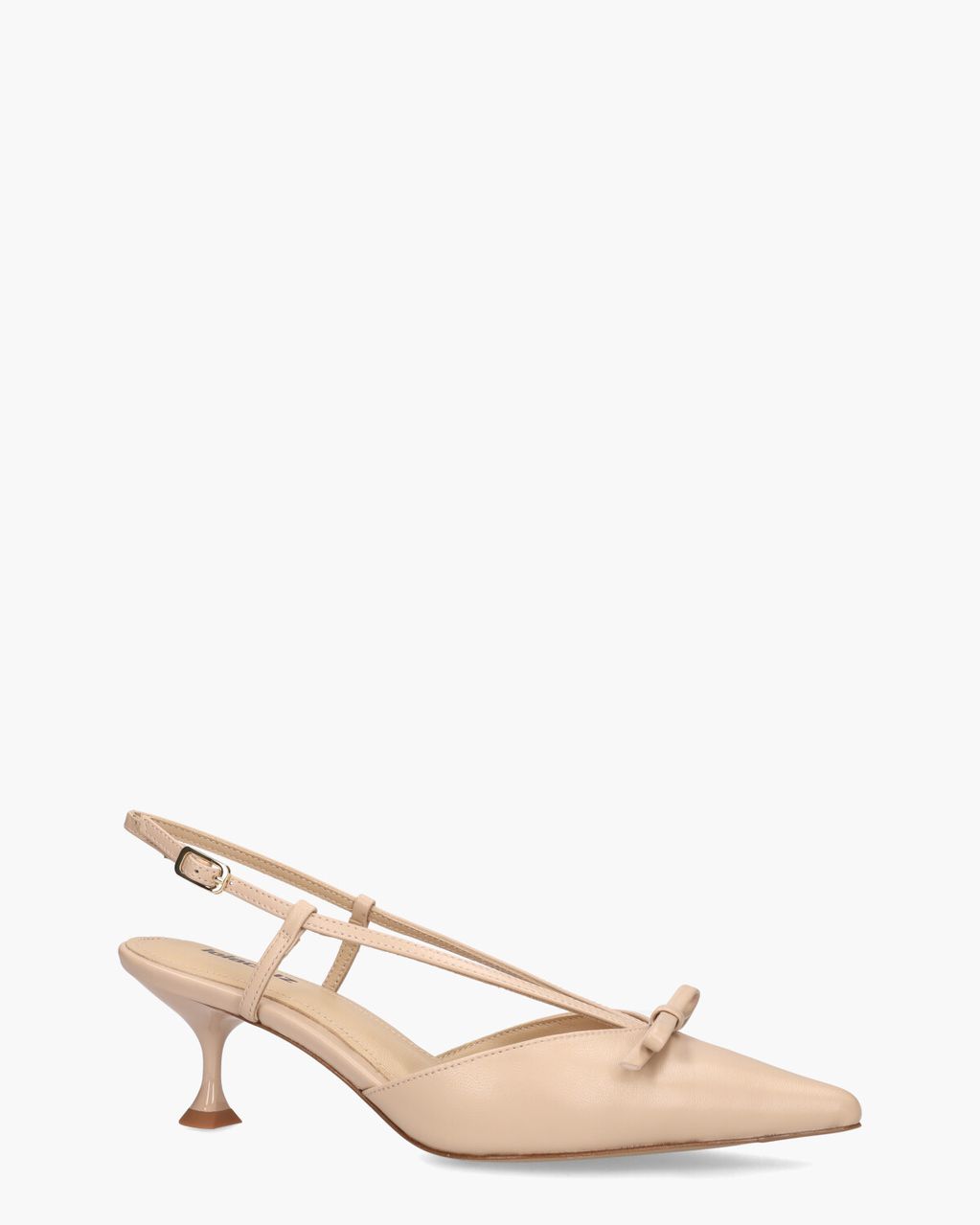Lola Cruz Satina Nude Dames Slingbackpumps