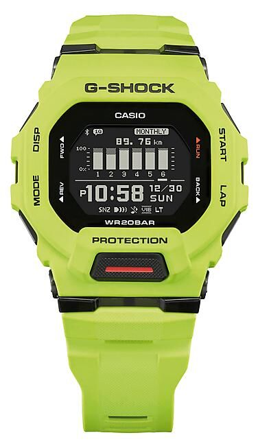 CASIO - MONTRE TRAINING GBD 200 YELLOW