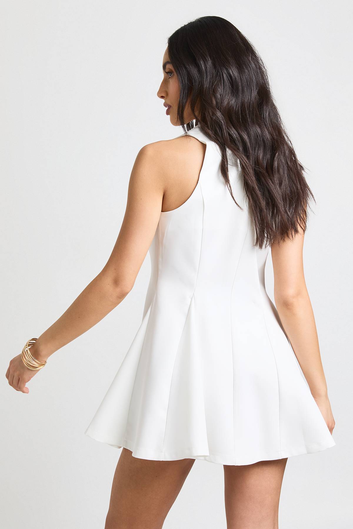 boohoo Robe Blazer Cintrée Et Évasée