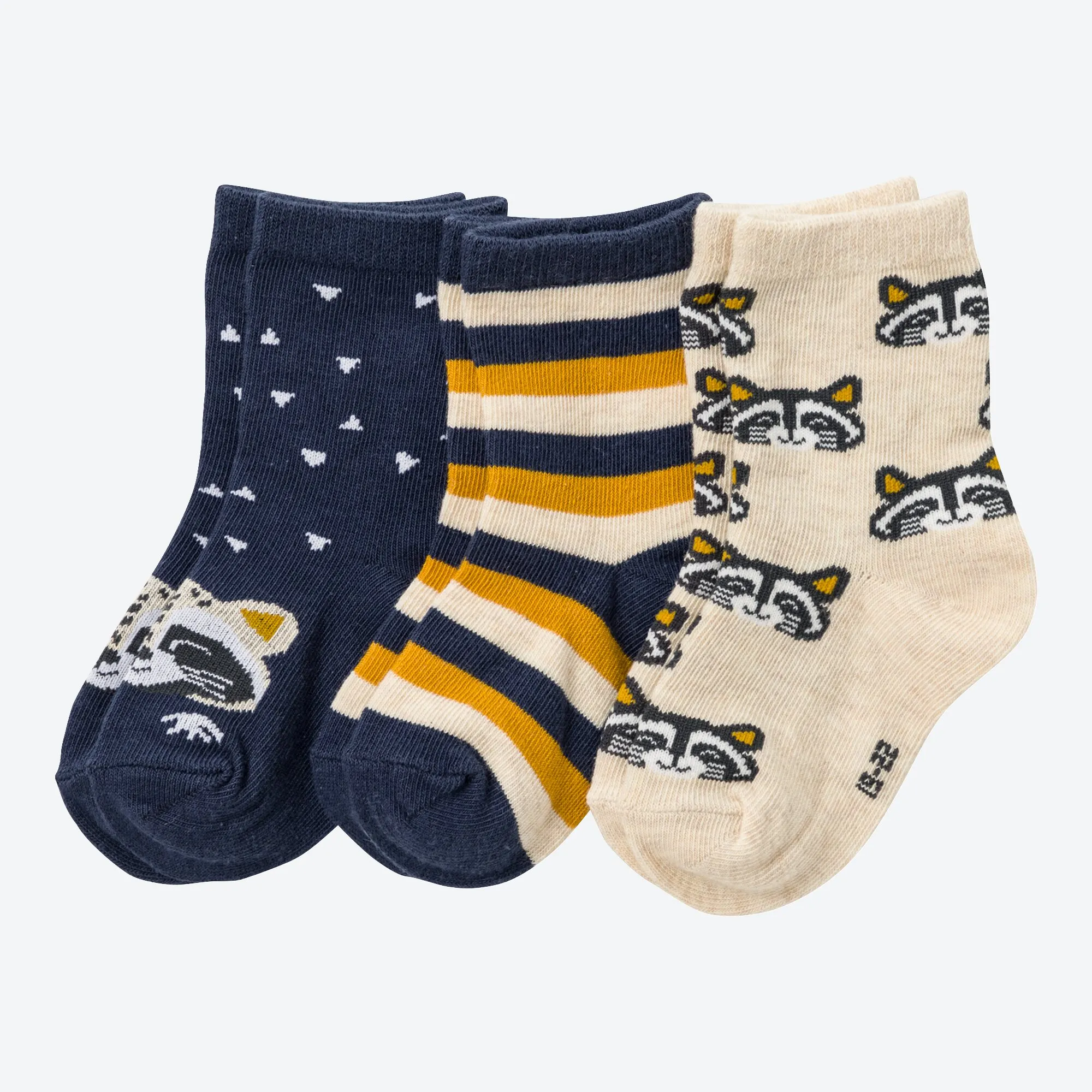 Baby-Jungen-Socken, 3er Pack