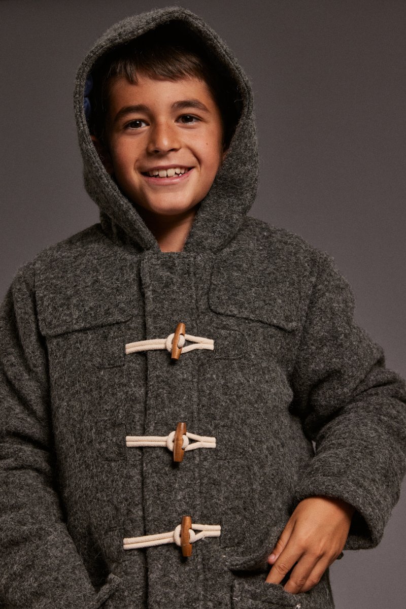 Duffle-coat Kids - drap de laine
