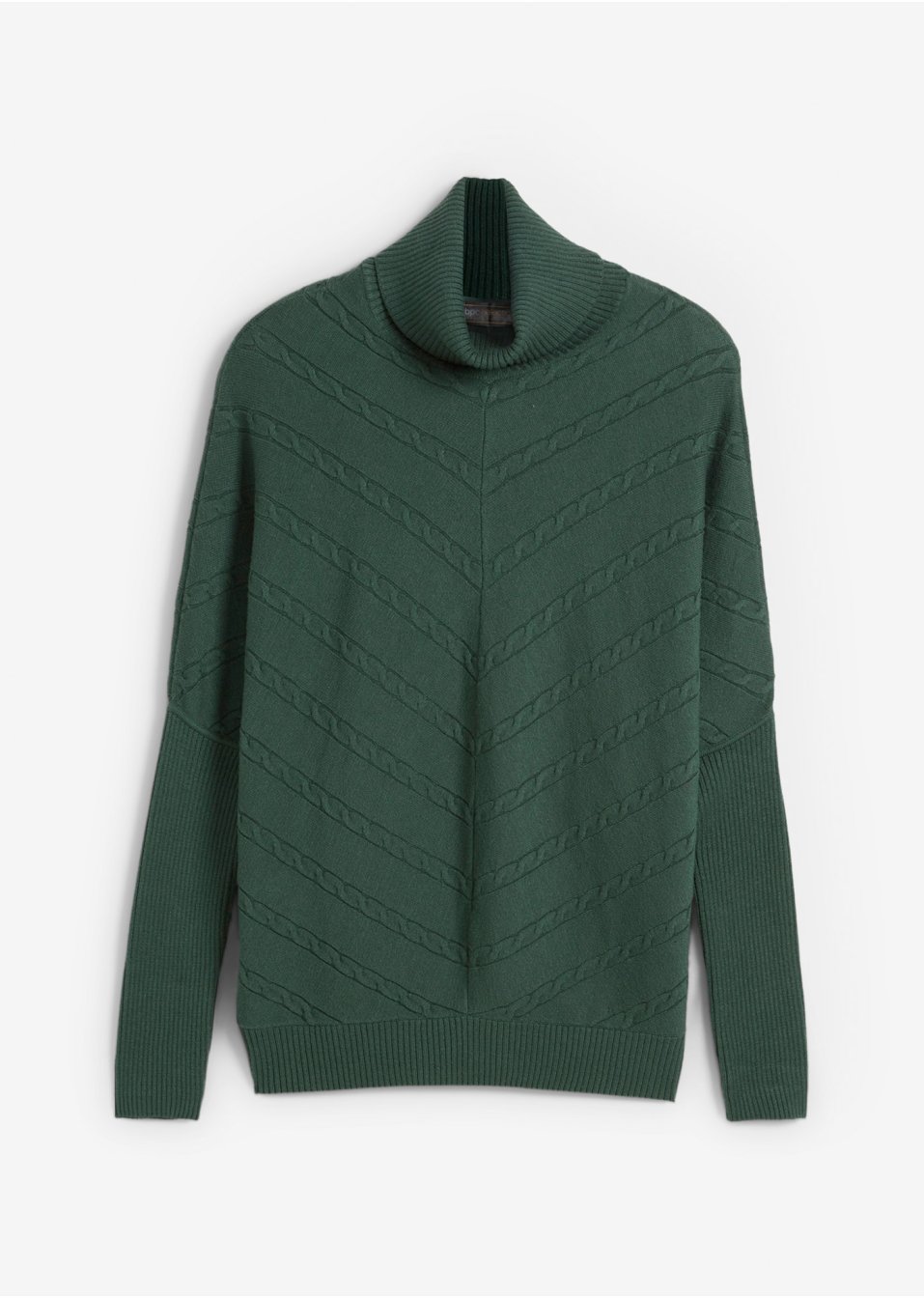 Pull col roulé