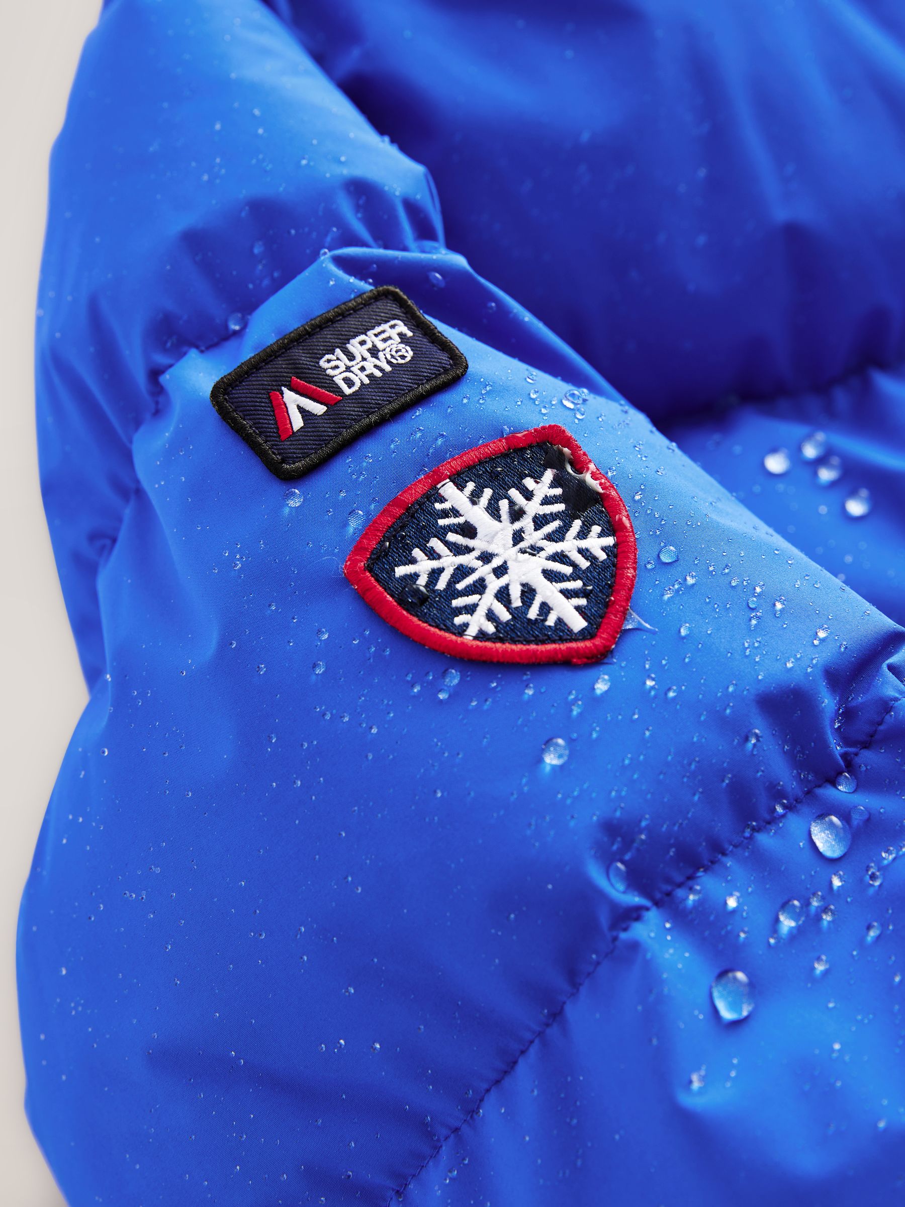 Blauw - Superdry Sports pufferjas