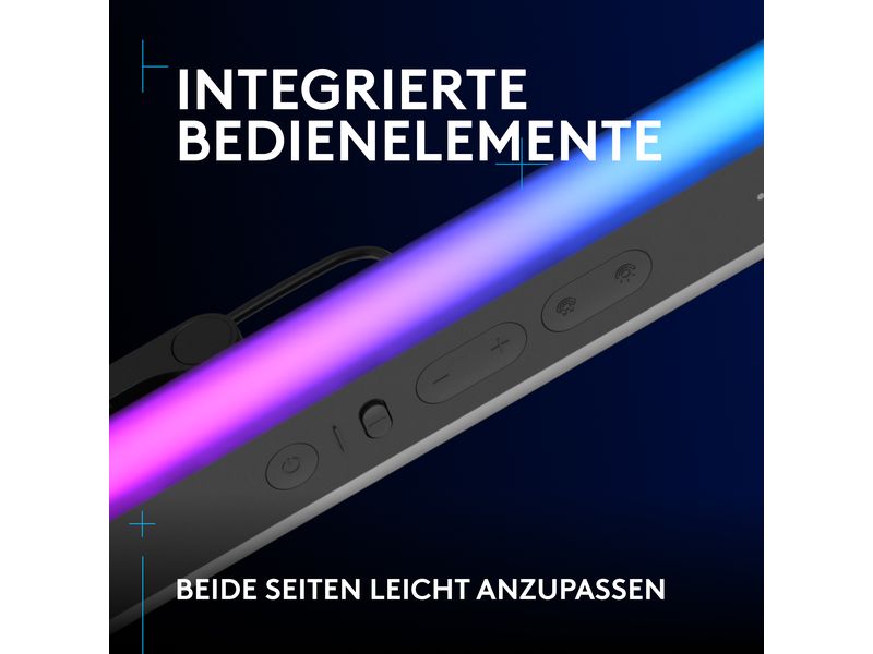 Logitech Litra Beam LX Doppelseitiges RGB-Streaming-Hauptlicht