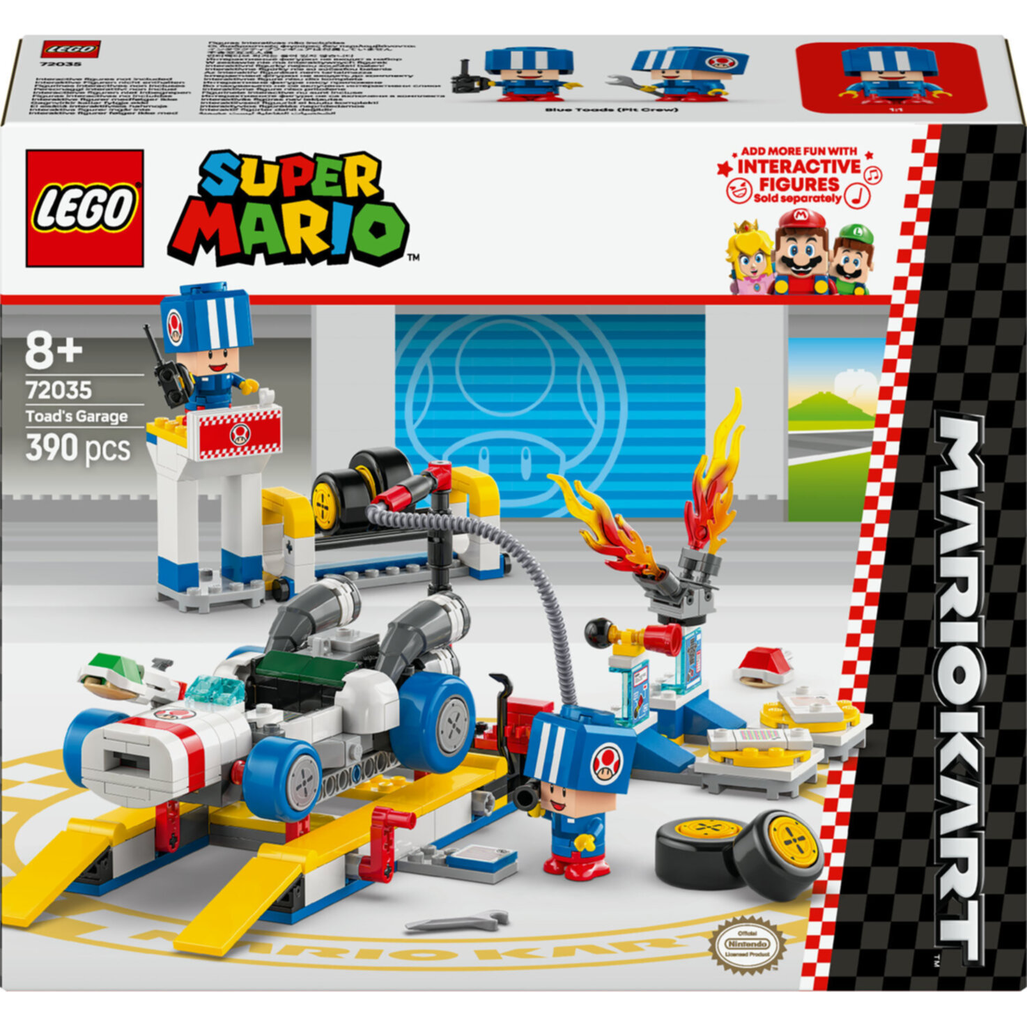 LEGO® Super Mario 72035 Mario Kart - Toads Werkstatt ab 8 Jahren