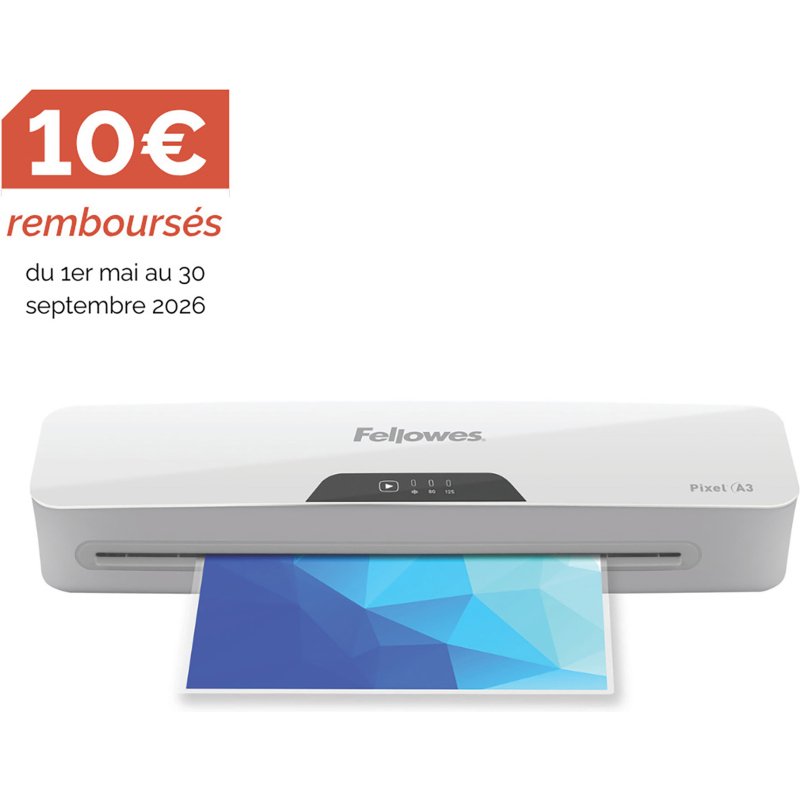 Plastifieuse Pixel A3 Fellowes