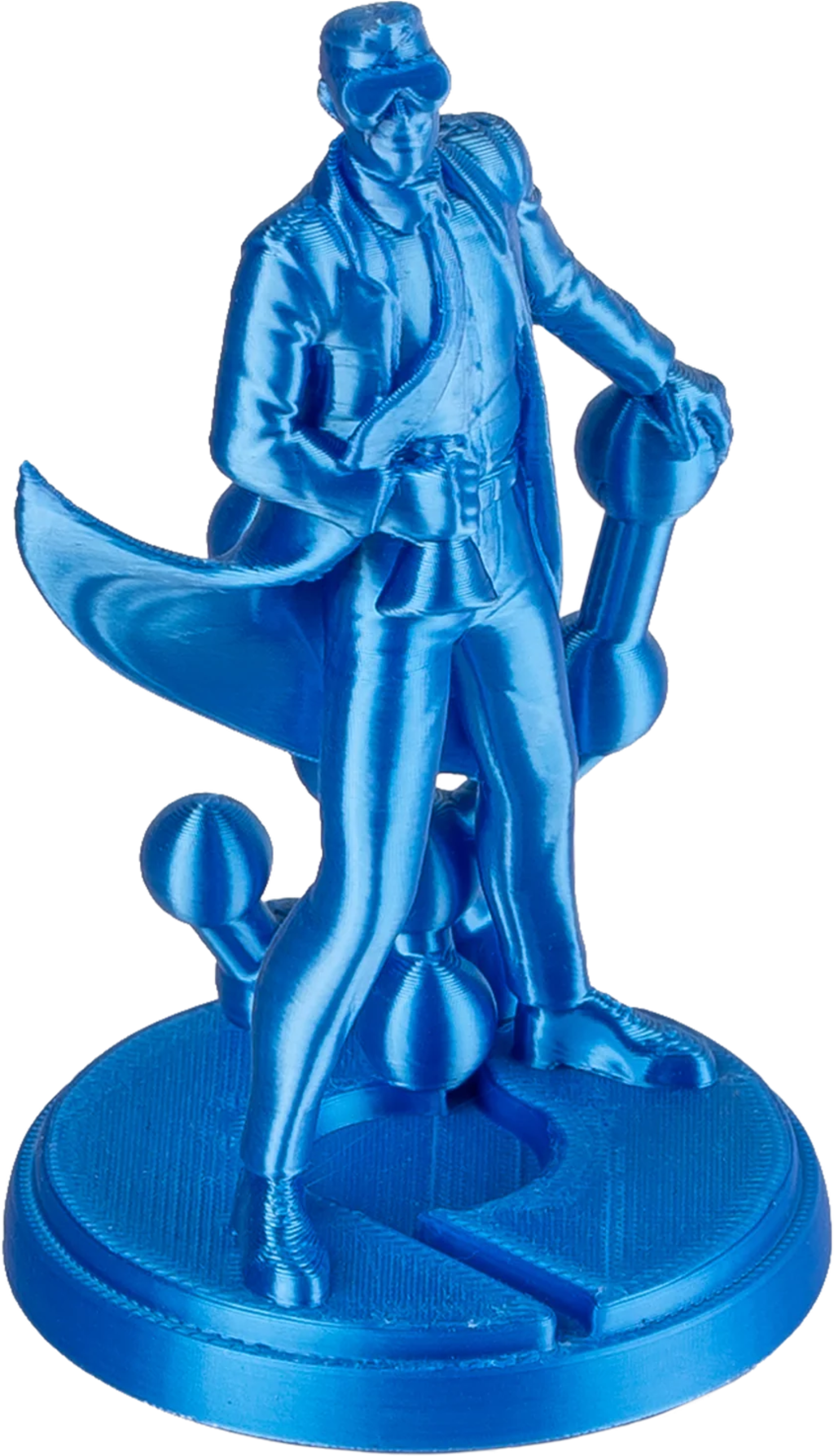 Polymaker  Panchroma™ PLA Silk Blue, 1,75 mm / 1000 g    Der Glanz der Eleganz in Blue
