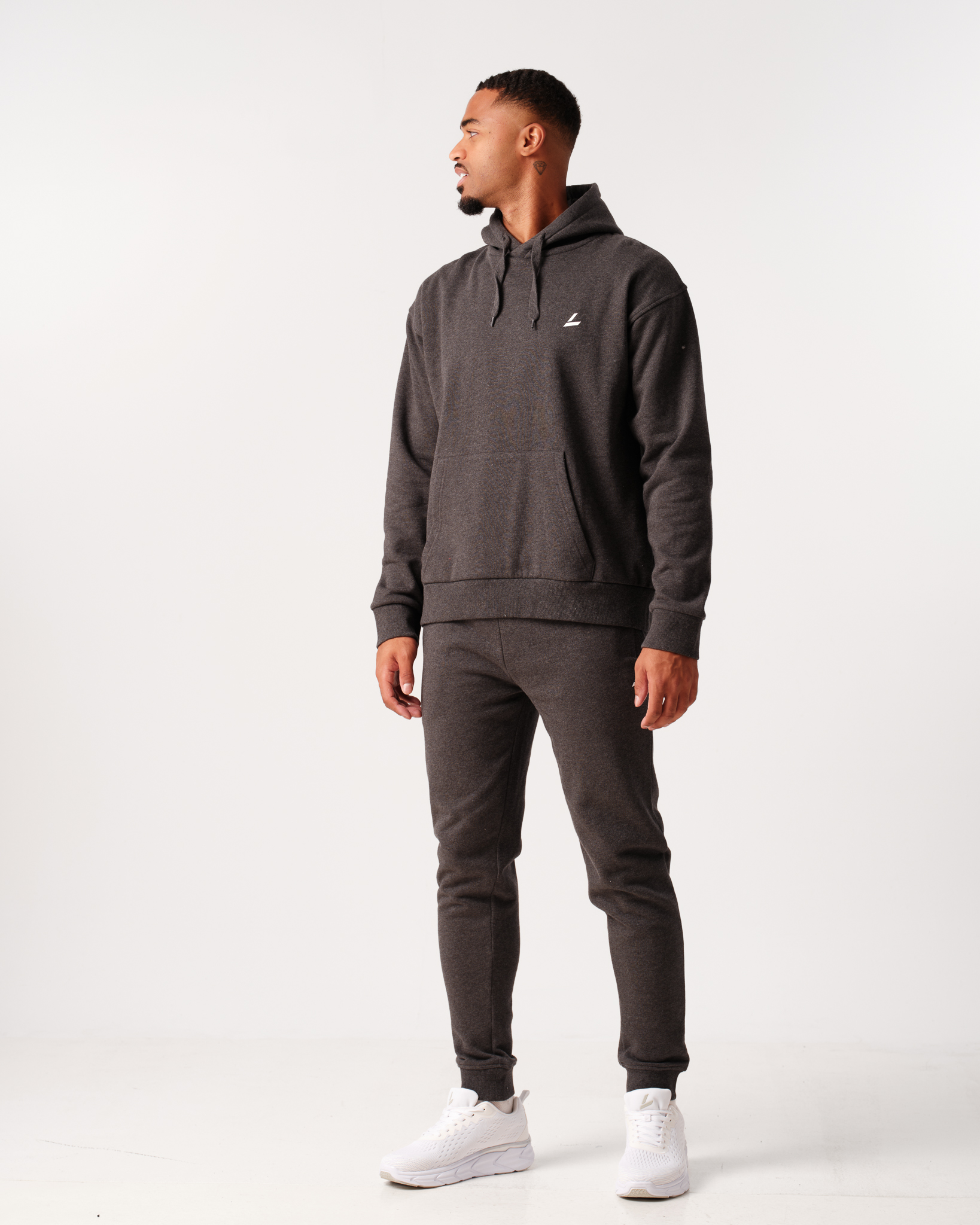 LEVITY Core Sweat Pants Dark Grey Melange