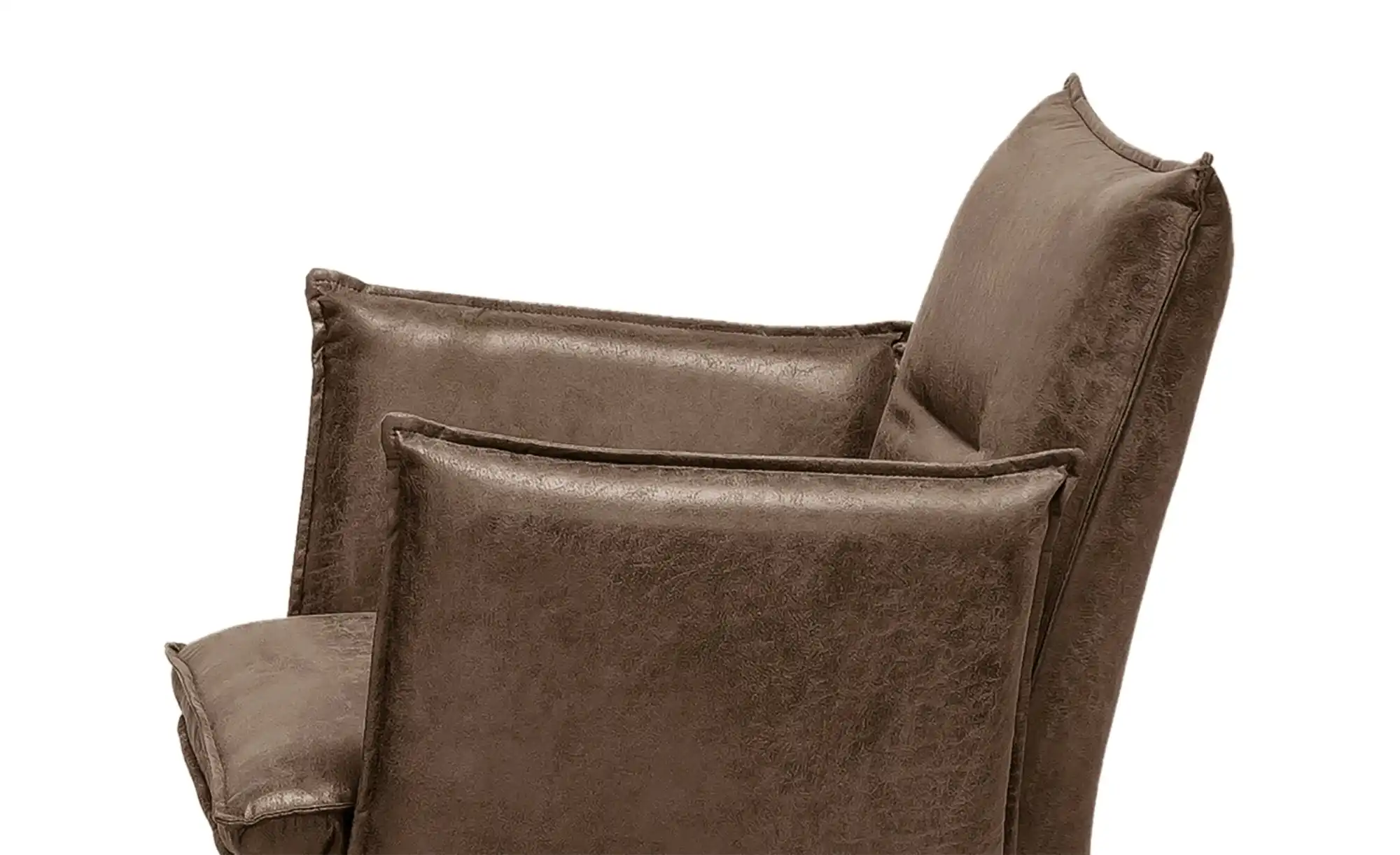 Woodford Esszimmerstuhl in Leder-Optik Sunna