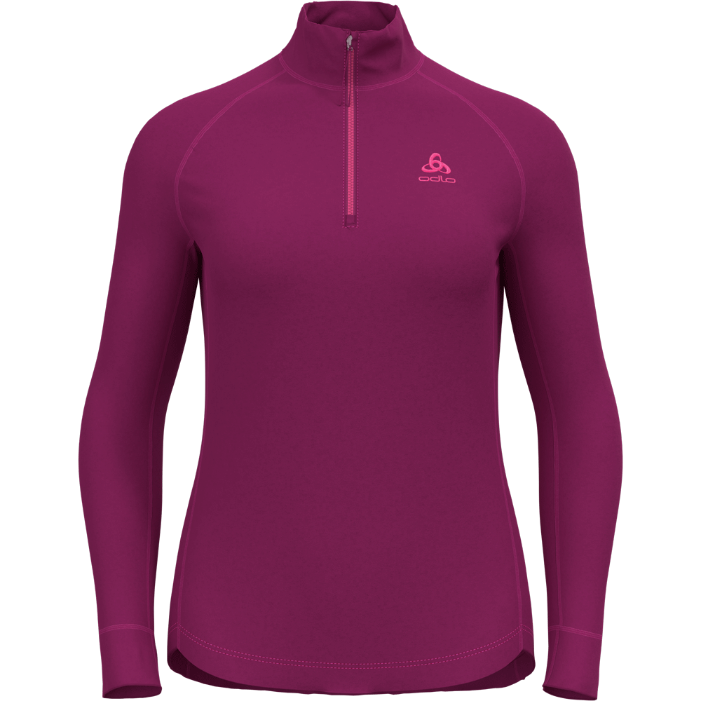 Odlo Berra 1/2 Zip Midlayer Damen festival fuchsia