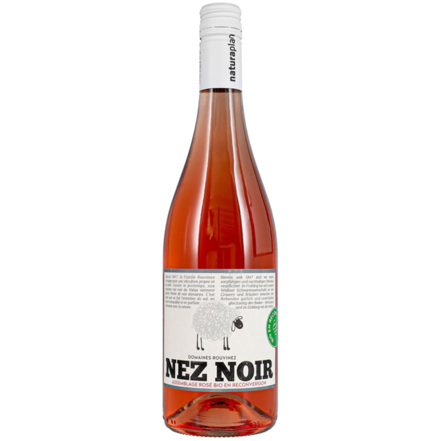 Valais AOC Nez Noir Rosé Les Domaines Rouvinez -75cl