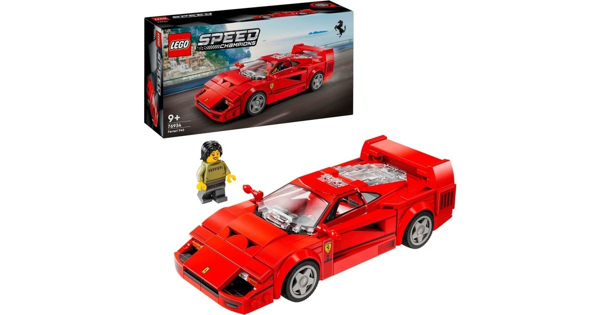 LEGOSpeed Champions - Ferrari F40 supercar Constructiespeelgoed  (76934)