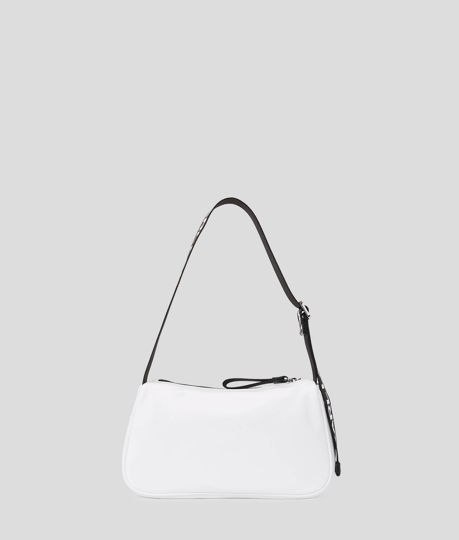SAC PORTÉ ÉPAULE EN NYLON - Blanc