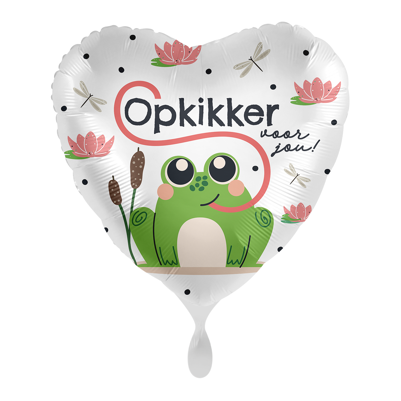 Kikker Helium Ballon Leeg 43cm