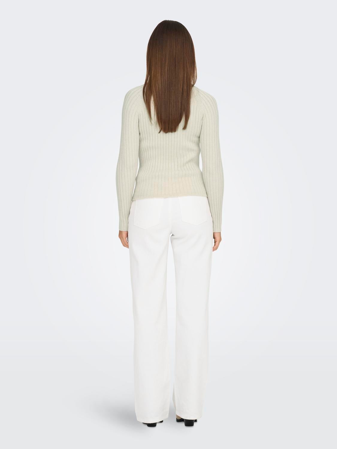 JDYMAGDA Strickpullover Cement