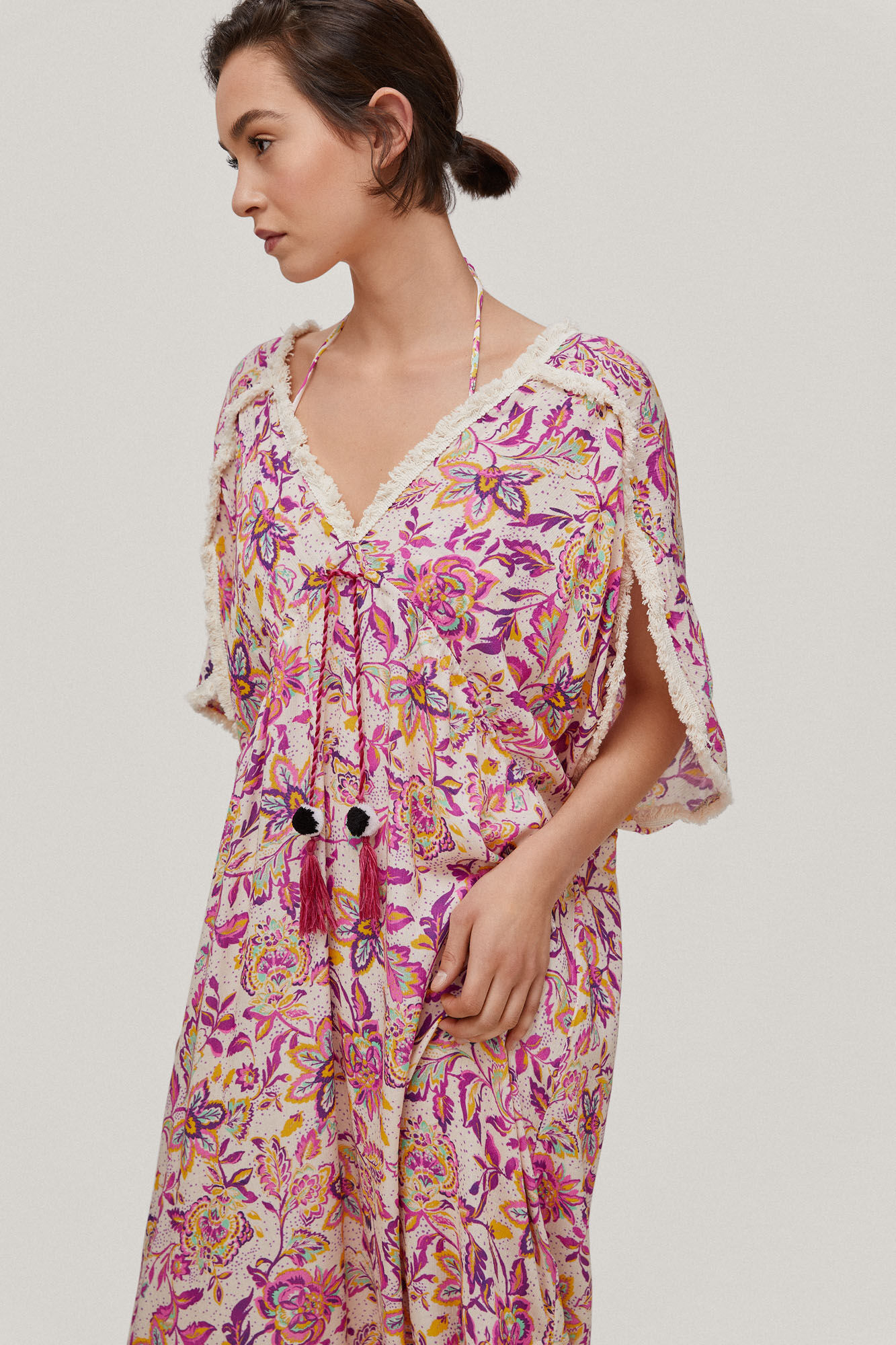 Caftan estampado - Vários