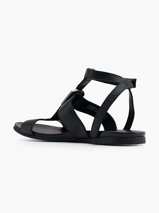 5th Avenue Sandale Schwarz