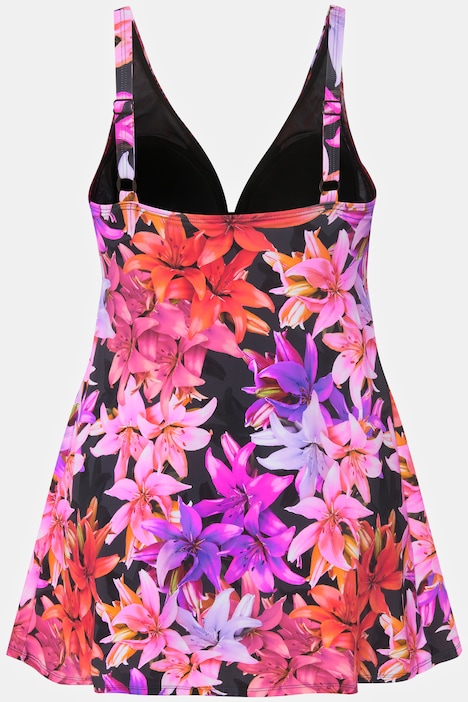 Badekleid, Mustermix, Softcups, Träger verstellbar