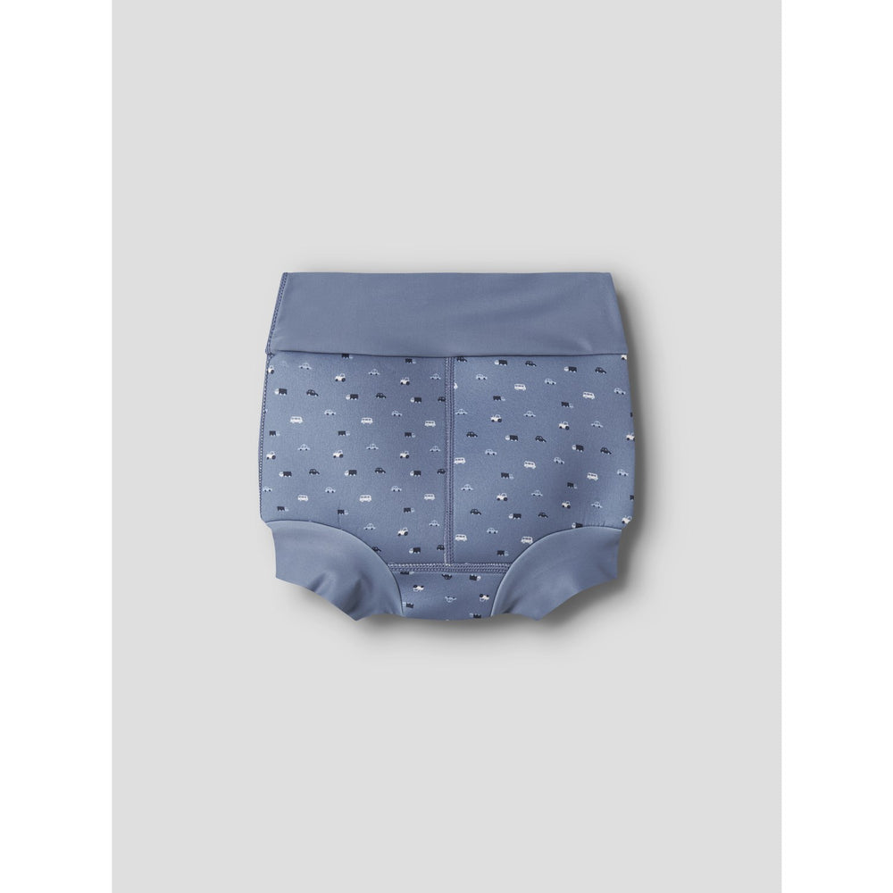 Køb Name It Vintage Indigo Nmmzippo Blebadebukser Med Skjole