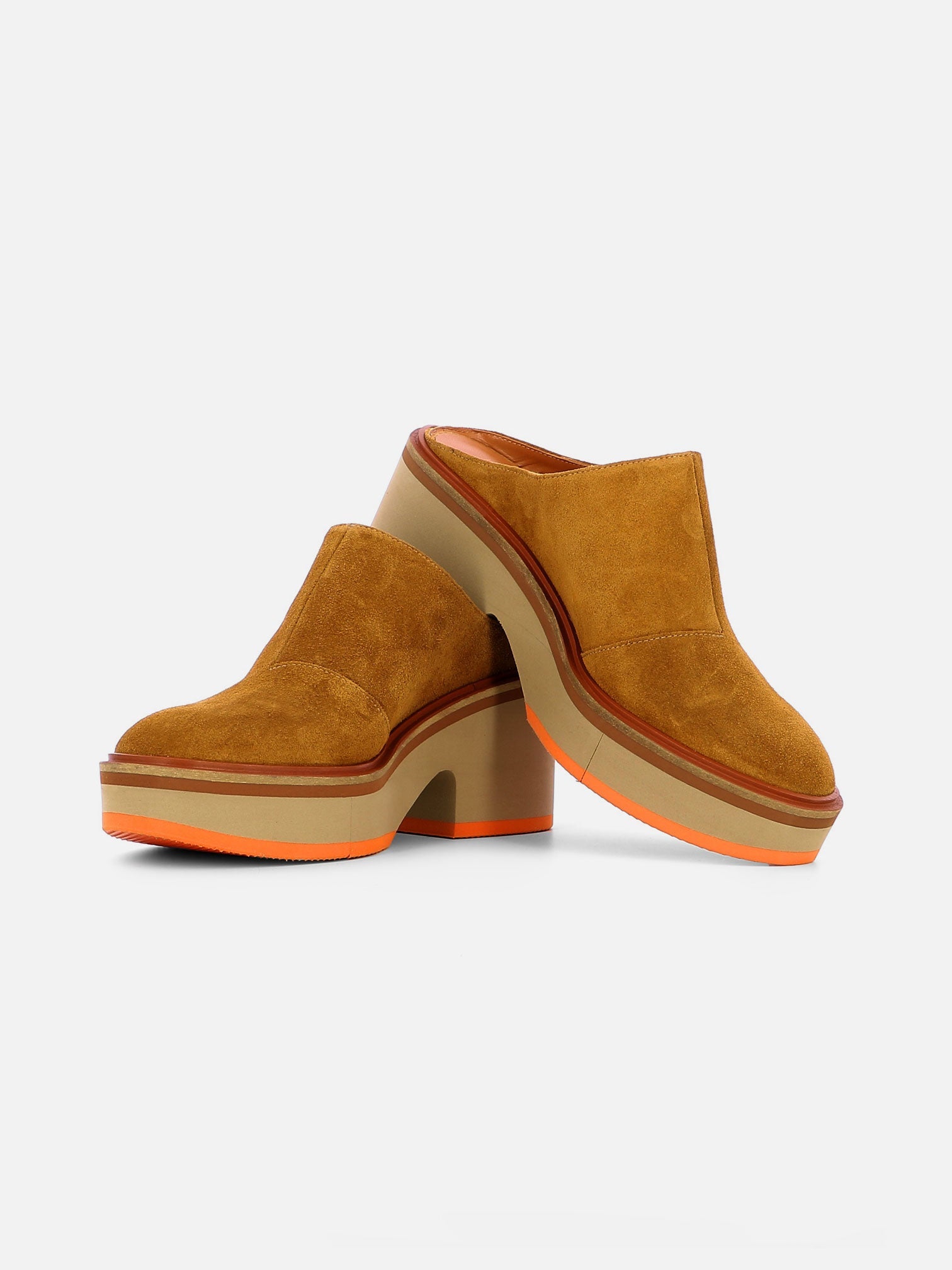 MULES - AMIGO mules, calfskin brown