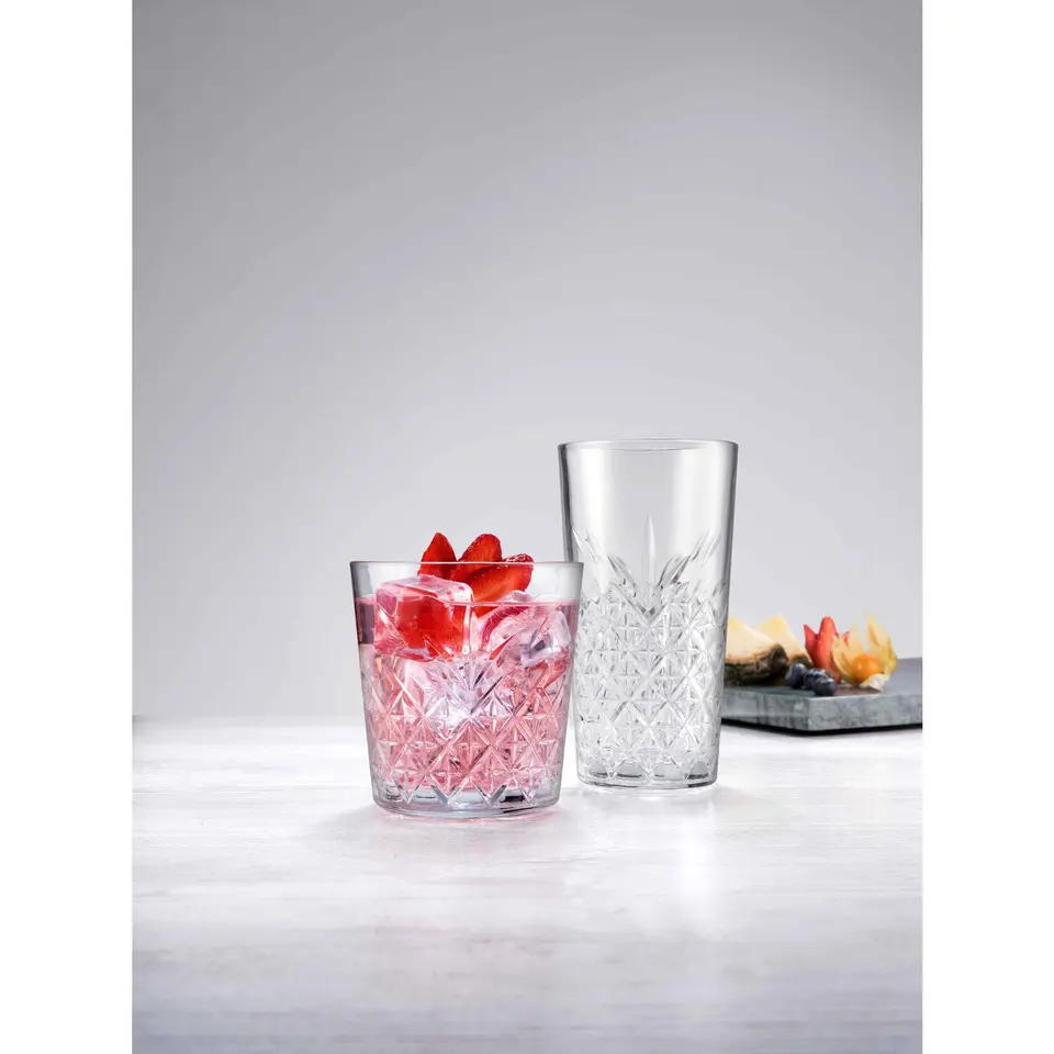 Pasabahce Whisky tumbler glazen - 6x - Timeless serie - 340 ml