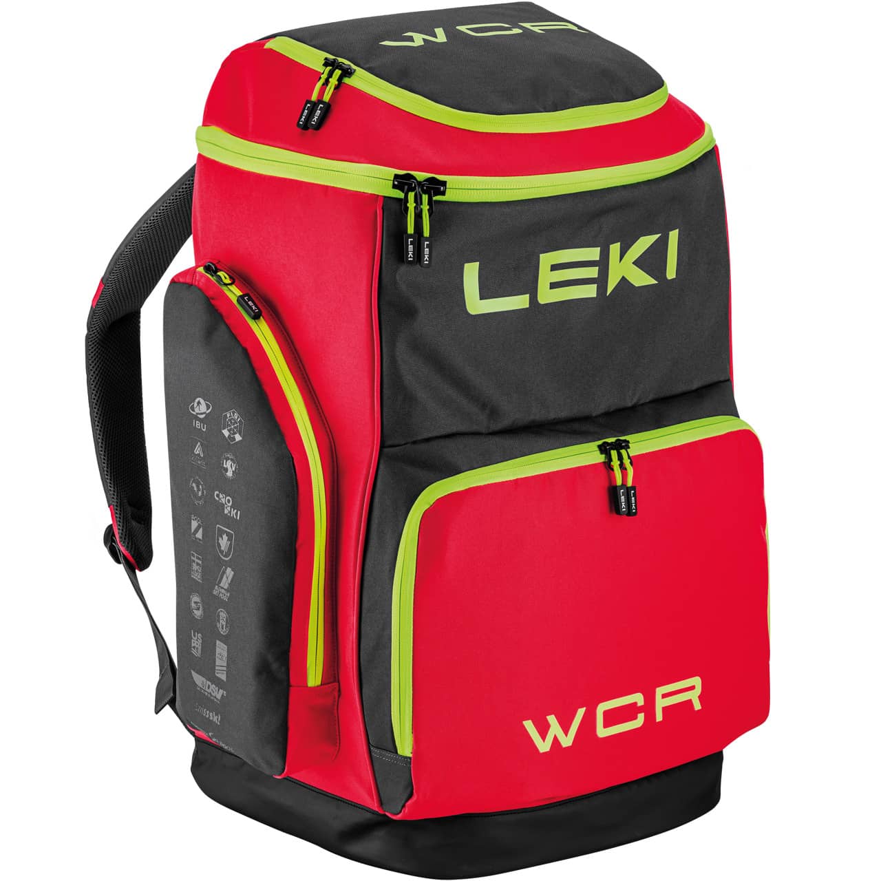 Leki Skiboot Bag WCR 85L bright red/black/neonyellow | Leki Taschen | Leki | L | MARKEN | XSPO