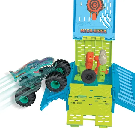 Hot Wheels Monster Trucks Mega Wrex Oversized Crash Cage (1:24)