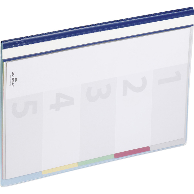 Durable Organisationshefter Divisoflex, A4, blau