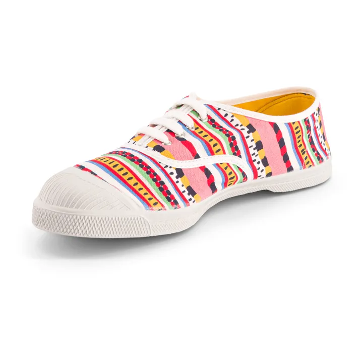 Bensimon Tennis Lacets Bensimon x Lucas Du Tertre | Rose