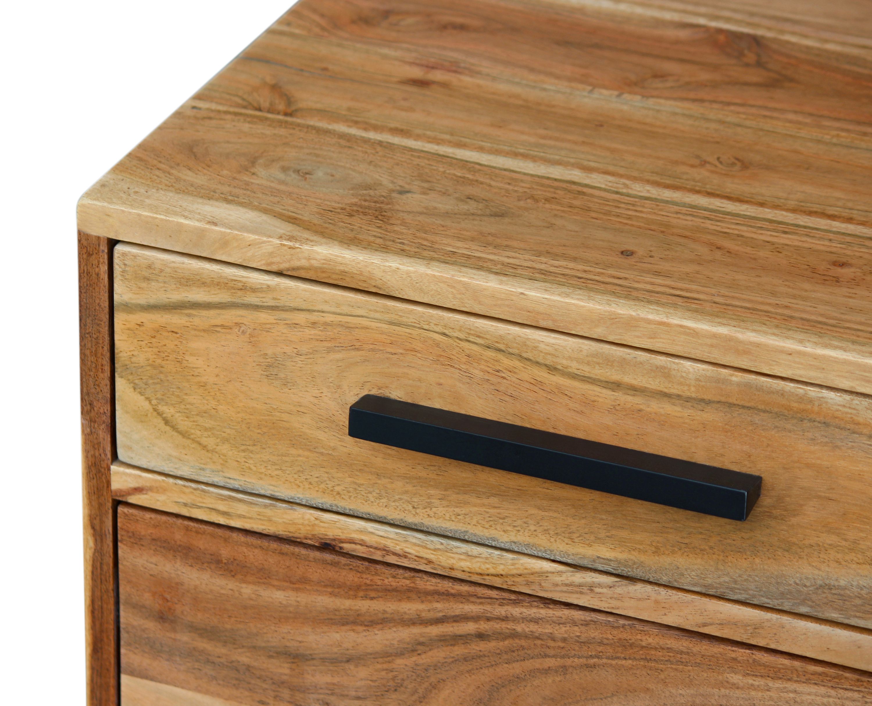 Nachttisch Holz HILLA 45 x 65 cm