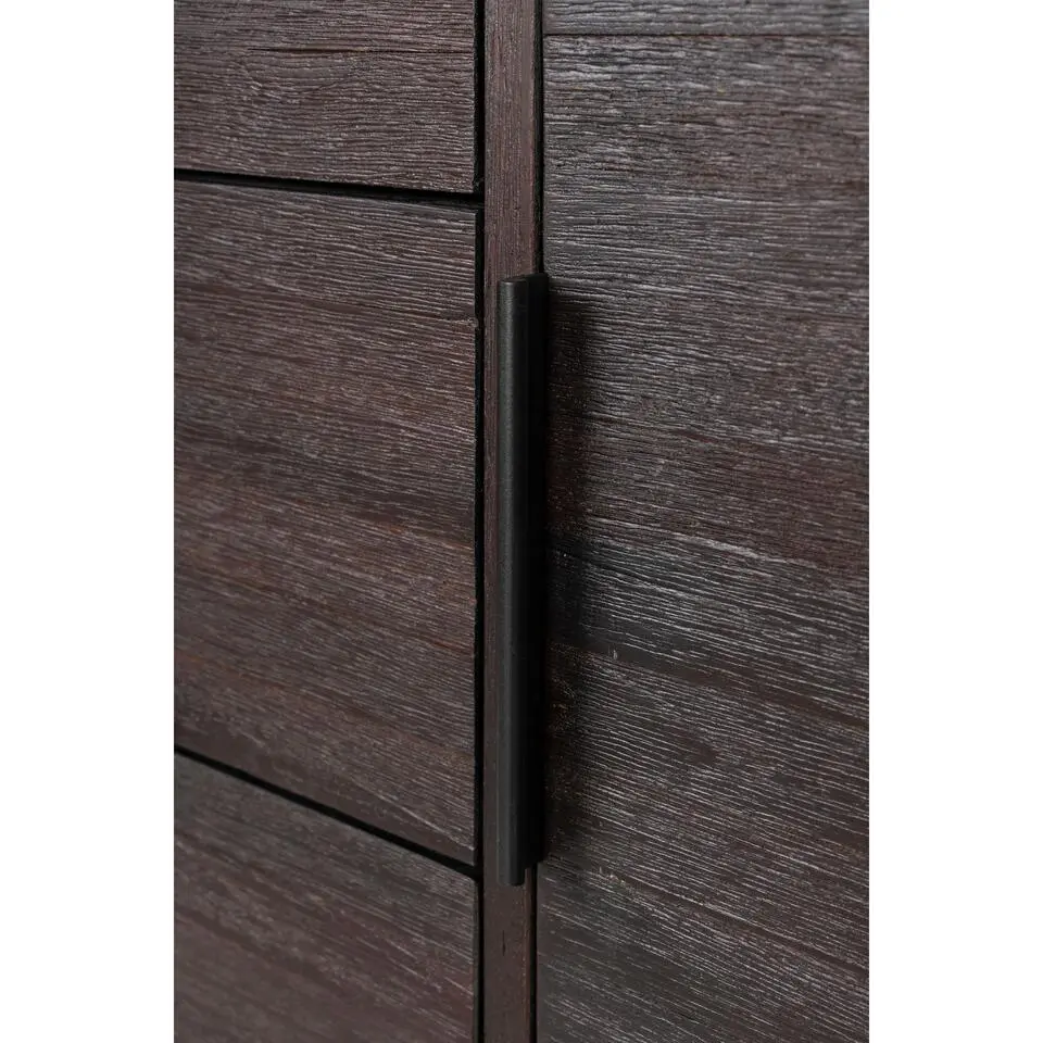Housecraft Webster Dressoir/ Kast Hoog Teakhout Bruin