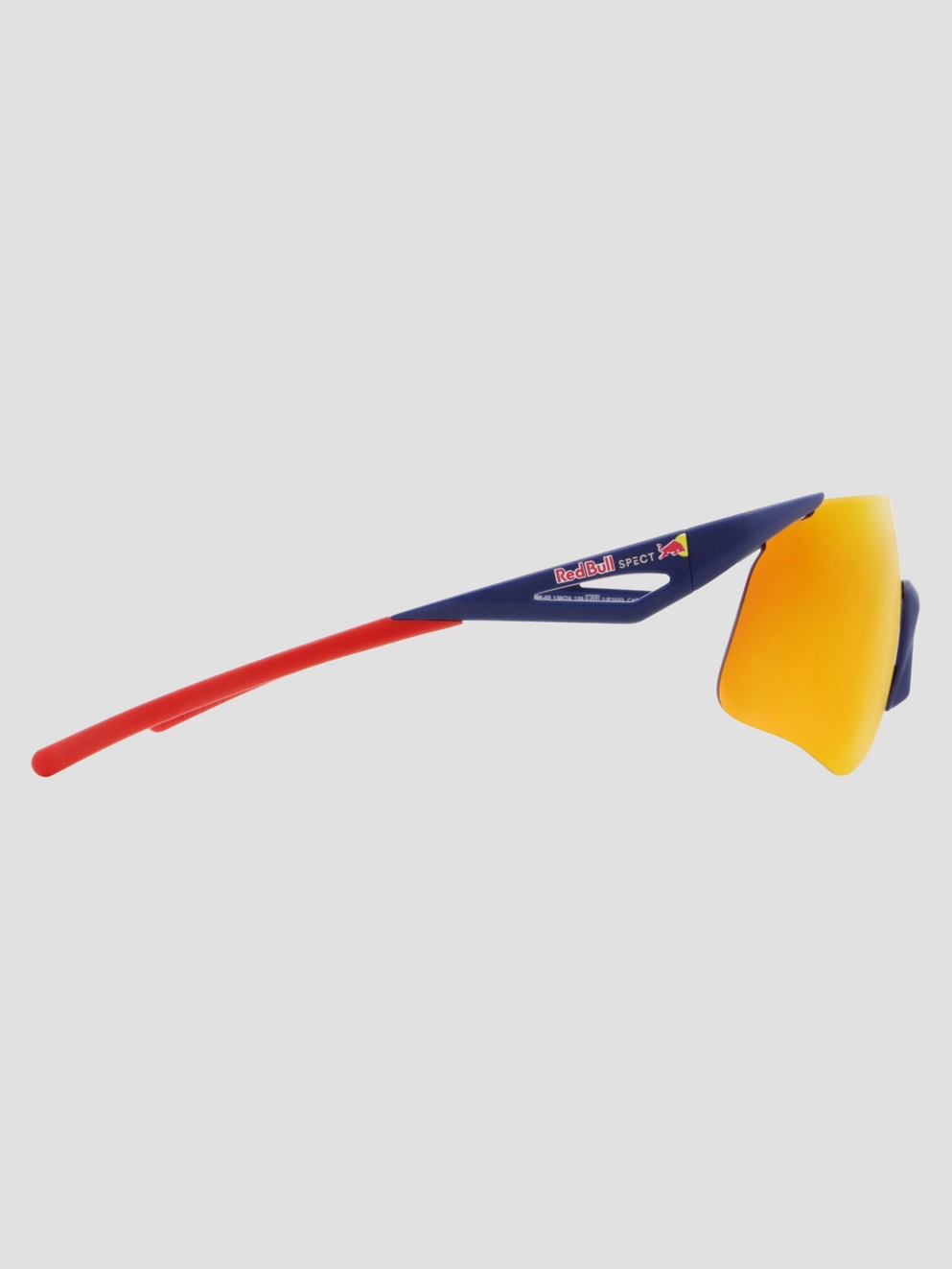 Red Bull SPECT Eyewear MARK-02 Blue Sunglasses brown with red mirror