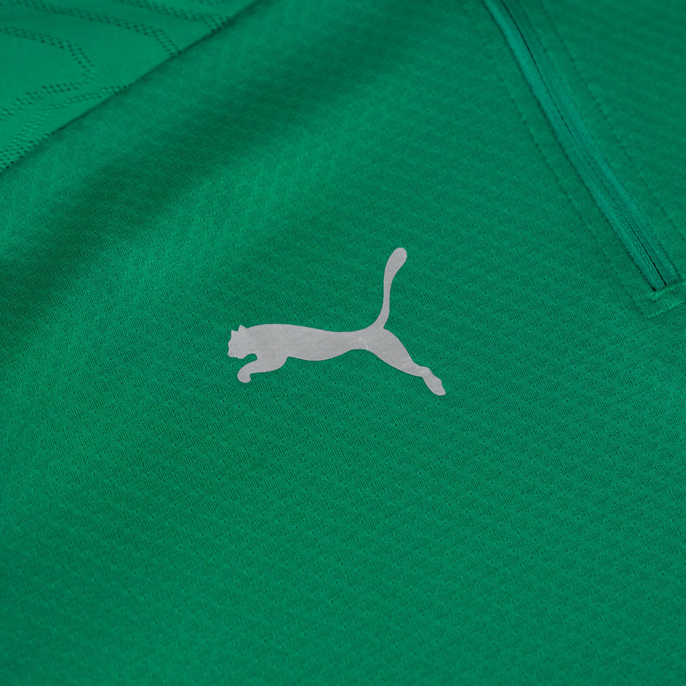 PUMA Marokko Trainingspak 1/4-Zip 2024-2026 Groen Zwart Zilver