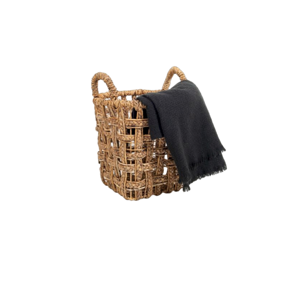 Panier pauline en jute 38x41x41cm - cezare