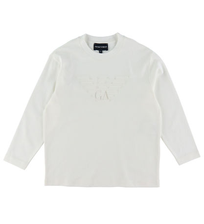 Emporio Armani Bluse - Weiß m. Logo