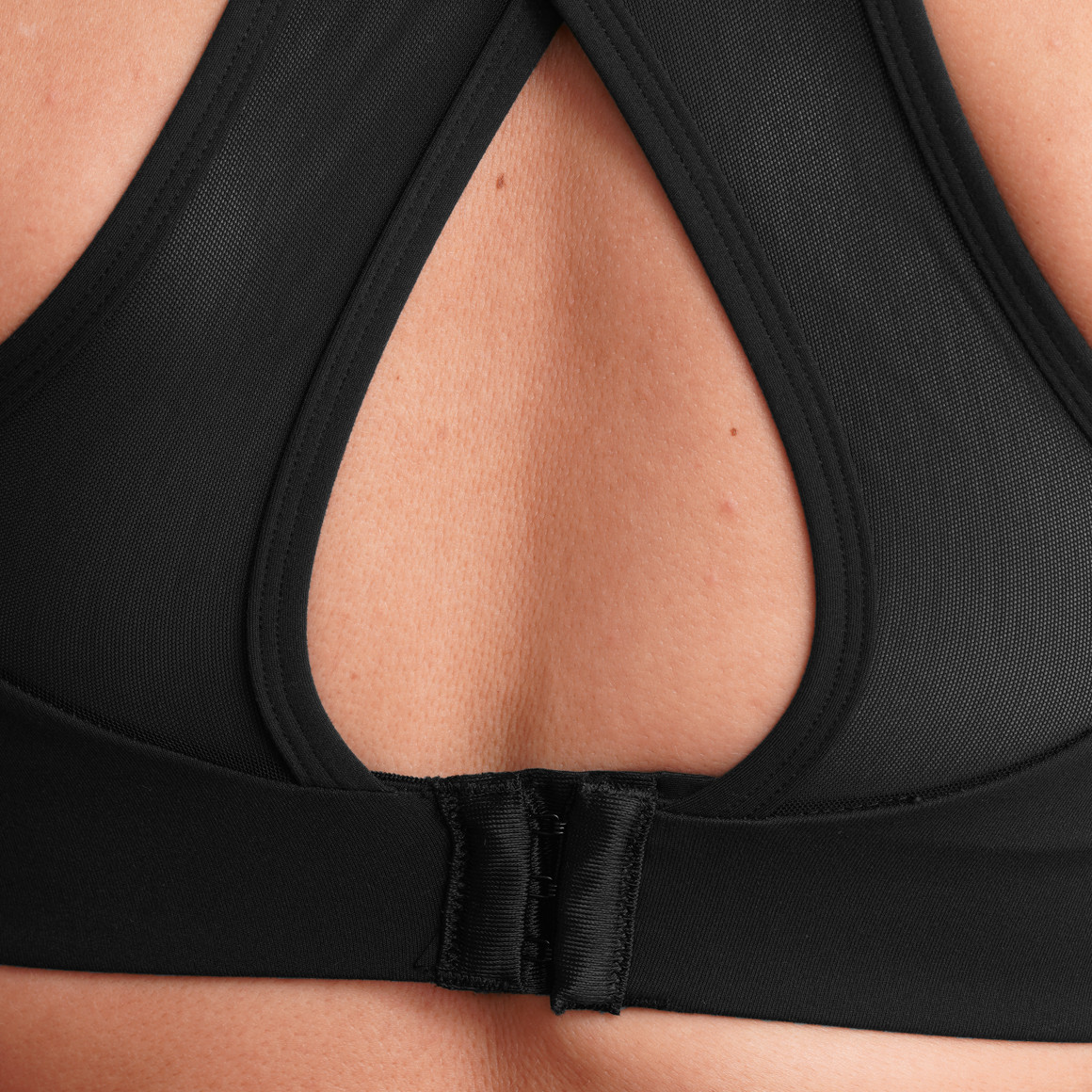 Gina Sports Damen Sport-Bustier unifarben schwarz