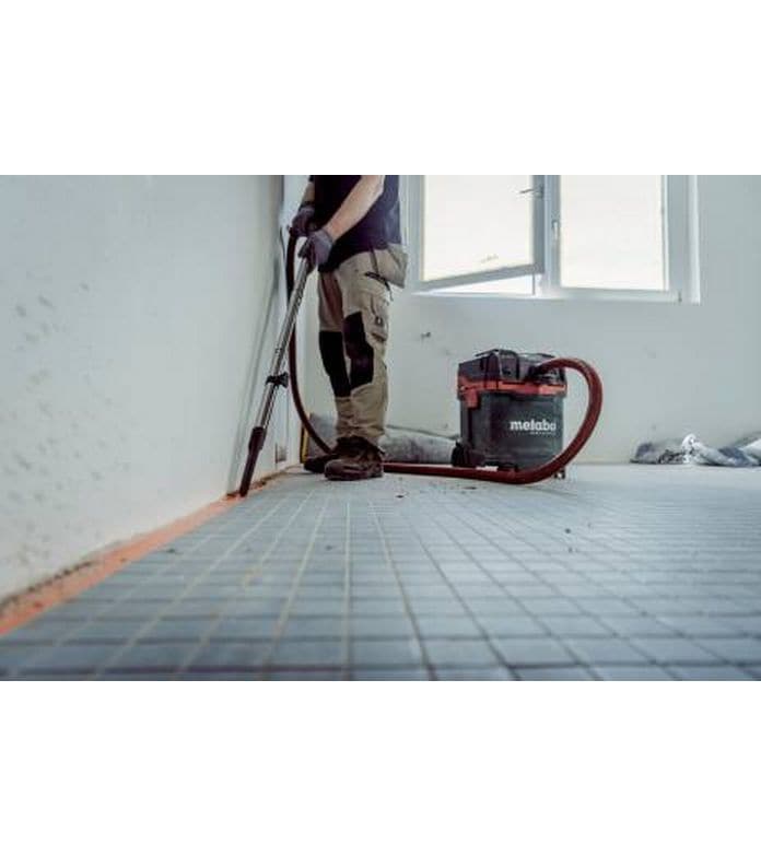 Metabo Akku-Nass-/Trockensauger AS 36-18 M 30 PC-CC Solo Akku-Sauger der Staubklasse M mit integrierter Filterabreinigung