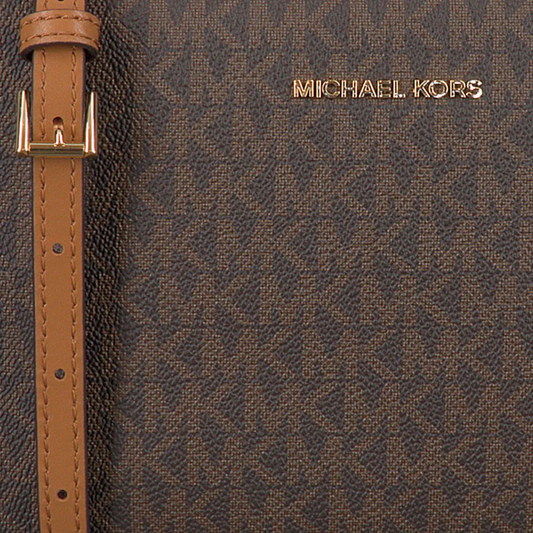 MICHAEL KORS bruine michael kors schoudertas md camera bag