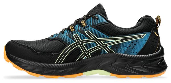 Chaussures Trail Asics Gel-Venture 9 Noir/Bleu/Orange Homme
