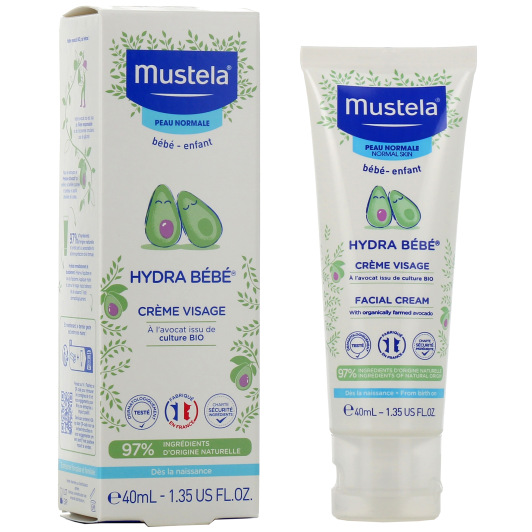 Crème pour le visage Mustela Hydra Bébé