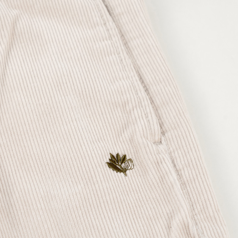 PANTALON CHINO OG - CÔLE VELOURS CEMENT