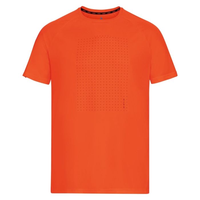 Odlo Herre T-shirts T-Shirt Short Sleeve Crew Neck Essential Orange