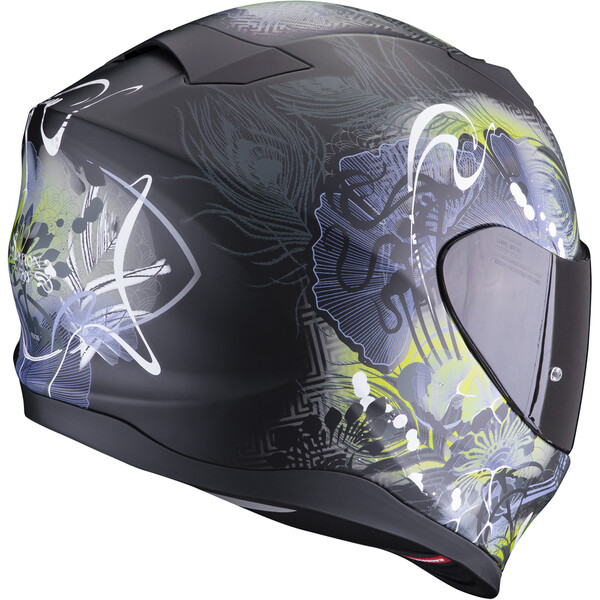 Scorpion - Casque Exo-520 Evo Air Melrose Noir Mat / Jaune