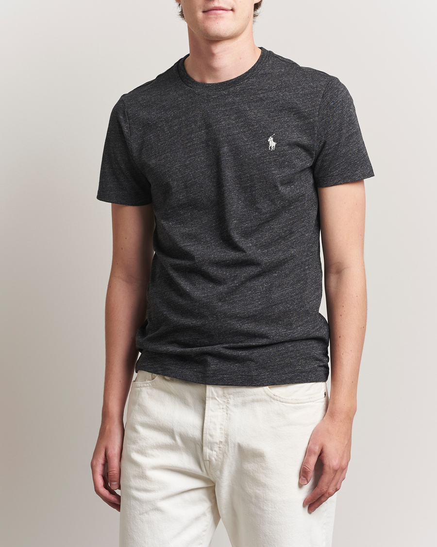 Polo Ralph Lauren Crew Neck T-Shirt Black Marl Heather