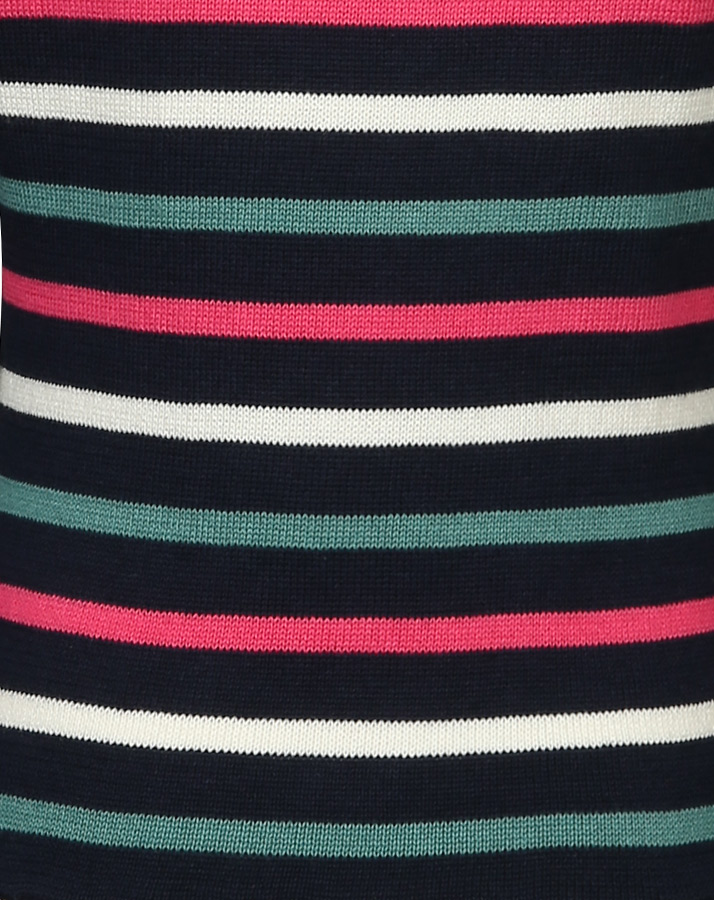 Strickkleid COZY STRIPES in navy