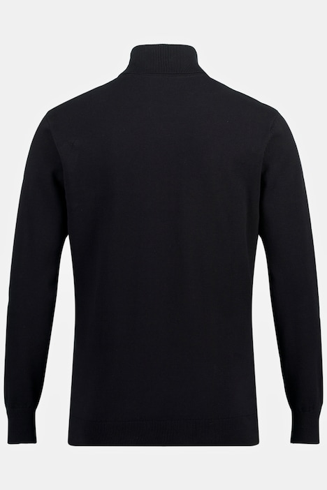 Rollkragenpullover, Feinstrick