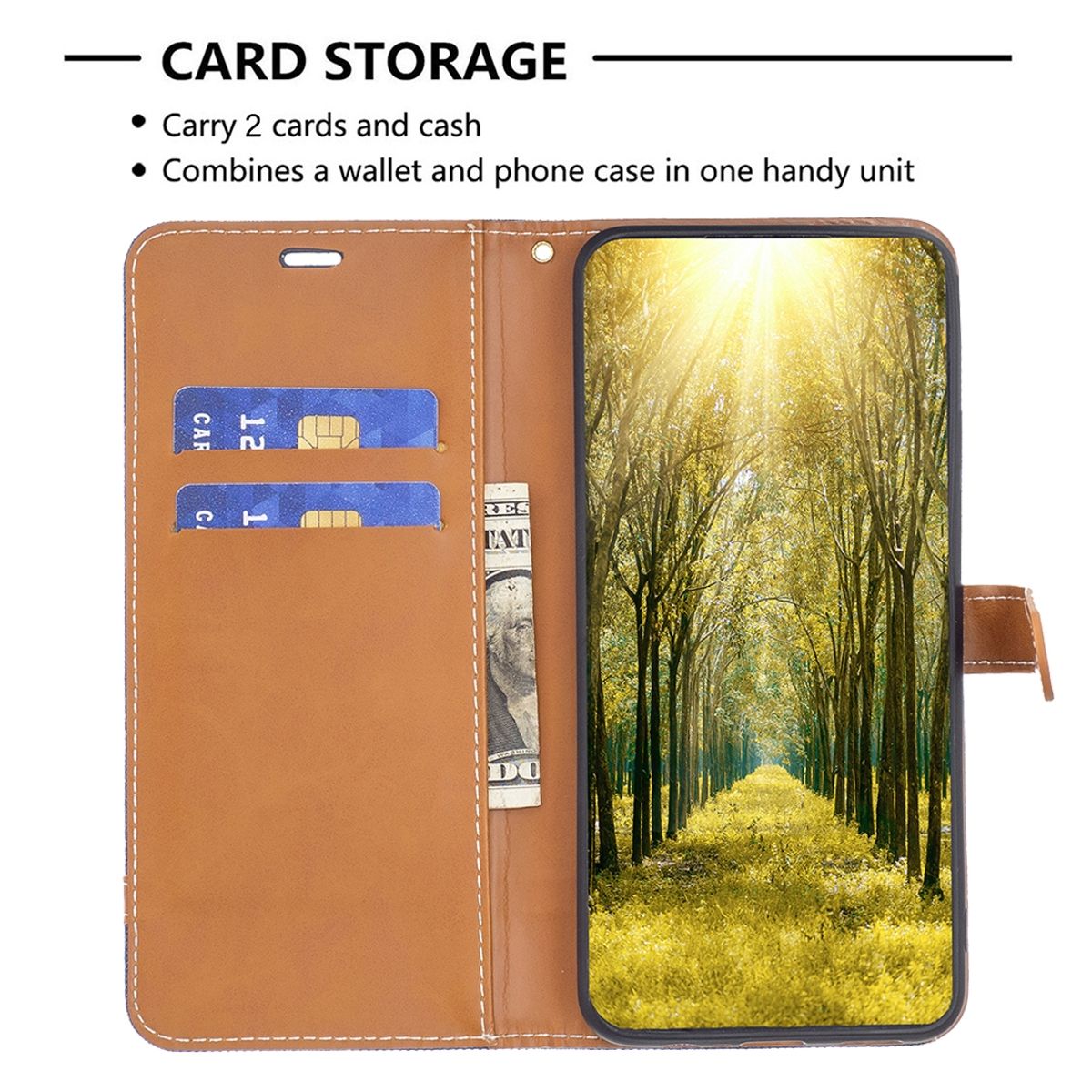 Hülle Handy Schutz für Apple iPhone 15 Case Cover Wallet Klapp Tasche Etuis Neu