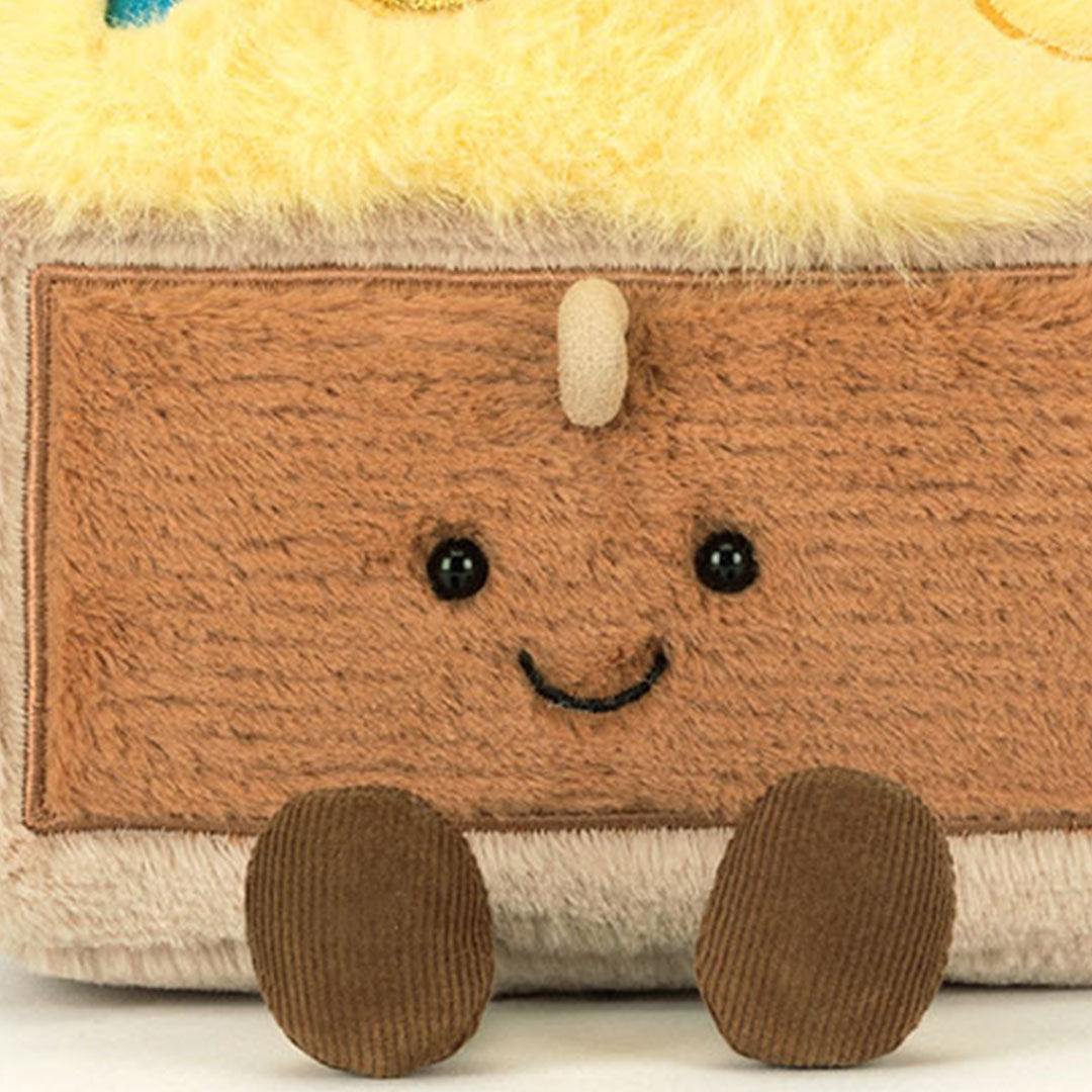 Jellycat amuseables knuffelschatkist - 19 cm